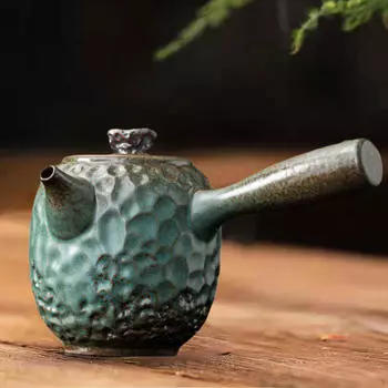 Чайный сервиз Kung Fu, домашний керамический чайник для кофе, кувшин для молока, чайник для походов, ресторан Style A