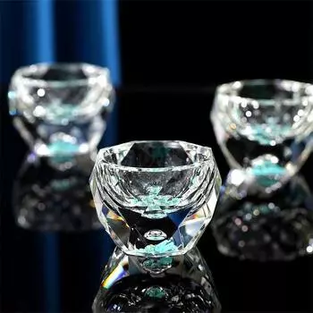 Чайный сервиз Master Cup, хрустальное стекло, чаша для чая с золотым листом, высококачественная чашка для заваривания чая, чашка для кунг-фу, для домашнего использования 50ml