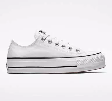 Чак Тейлор All Star Низкая платформа 36 белый