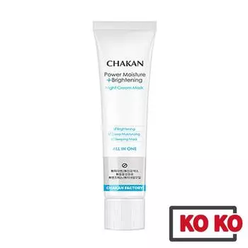 [Chakan] Power Moisture + Осветляющая ночная крем-маска, 40 мл 40ml