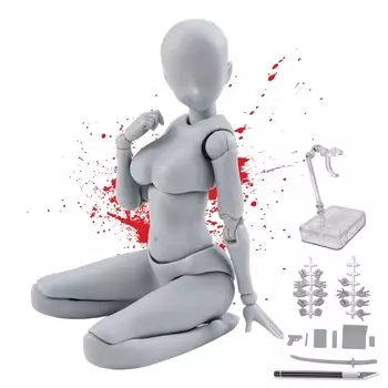 CHALAN Кукла для рисования Фигурка 30 подвижных суставов Профессиональная модель манга Мужская Женская Кукла со стендом Модель для рисования манги Кукла для рисования Кукла во весь рост