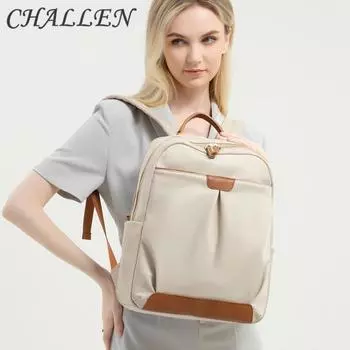 CHALLEN новая сумка через плечо, новый деловой рюкзак для отдыха и работы, компьютерный рюкзак, модные дорожные школьные сумки большой вместимости M чёрный