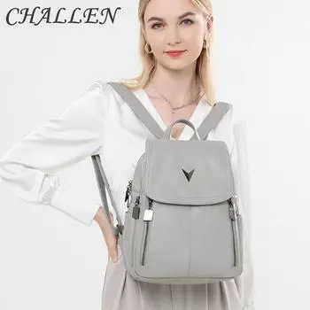CHALLEN Весенне-летняя новая удобная сумка на плечо, женская трендовая школьная сумка большой вместимости, дорожная сумка для отдыха, легкая и многофункциональная M