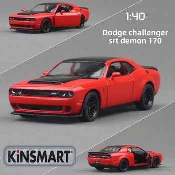 Challenger Demon Toy Alloy Car Model Replica For Home Display And Gifts