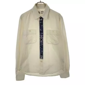 CHALLENGER made in Japan Long sleeve Cotton shirt S White system Men s Used