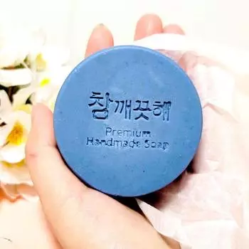 Chamclean Fermented Cheongdae Shampoo Bar 110g, 1 piece