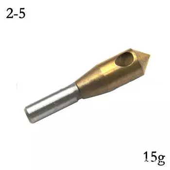 Chamfering Device High-speed Steel Chamfer 4-piece Set Round Shank Accessories Tools Internal Chip Removal Inclined Hole Hss90°