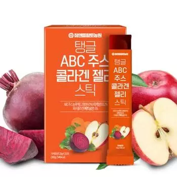 Chamndle_htfarm Hwangto Farm Tangy ABC Juice коллагеновый желе-стик 15 шт., 300 г (3 варианта) 1PCS