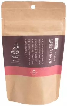 Chamonomiya Bag Tea Kaga Genmaicha Bar Tea Style 35g x 14 x 2 (2.5g packets)