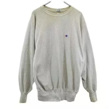 Champion 90s Embroidered Tag Old Reverse Weave Long sleeve trainer sweat Men s Used