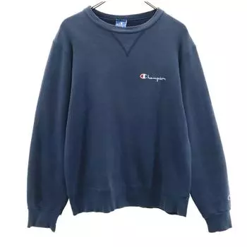 Champion 90s Made in USA Old Blue Tag Long sleeve sweat trainer Men s Used