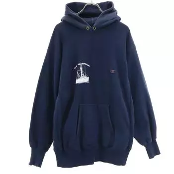 Champion 90s Reverse Weave Made in USA Embroidered Tag Old Long sleeve Sweatshirts Men s Used