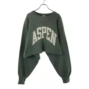 Champion 90s REVERSE WEAVE Print Long sleeve Embroidered Tag trainer Women Used