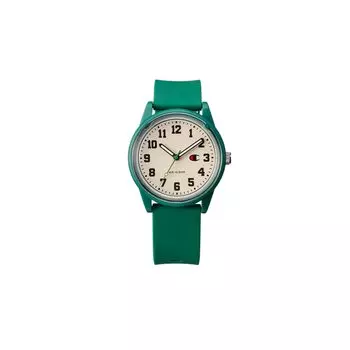 [Champion] Аналоговый солнечный водонепроницаемый уретановый ремешок R05A-502VK зеленый