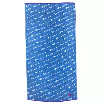 Champion Bath Approximately 60 x 120 Youth 5065010000 Towel, cm, Logo, Blue, синий