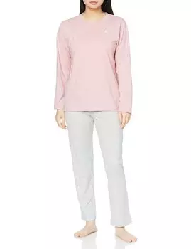 Champion Pink Jersey Long Sleeves and Pants Women s Loungewear, розовый