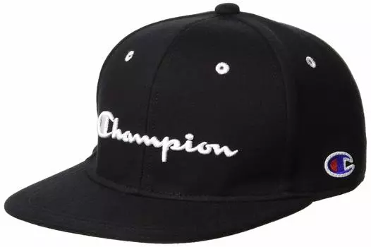 Champion Straight Size cm Men s Cap, Black, 57.0-59.0 (21.8-22.8 inches)