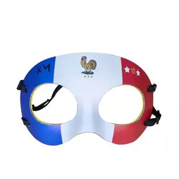 Championship European Football Cosplay Mbappe Mask Gaulois Face Protect