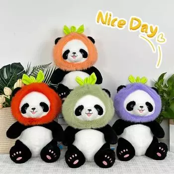 Чэнду имитация гигантской панды плюшевая кукла милая кукла панда-дракон сувенир зоопарк 33cm