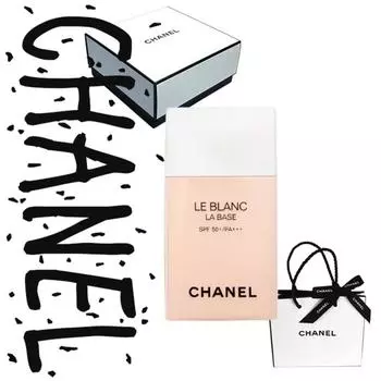 Chanel Le Blanc La Base подарочная упаковка, 1 шт., розовая