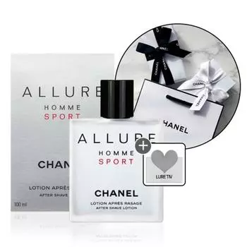 Chanel Лосьон после бритья Men s Allure Homme Sports 100 мл + Rochach, 1 шт.