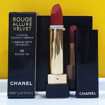 Chanel Rouge Allure Velvet Mini #58, 1g, 1 piece