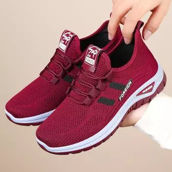 Changfeng Footwear Industry Shu Shoes Женская универсальная обувь Неглубокая дышащая повседневная обувь Женская обувь Мягкая подошва не устает 36