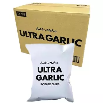 channel limited Potato chips supervised by Yamayoshi Confectionery WAGYUMAFIA ULTRA GARLIC 75g x 12 bags [Sales item]