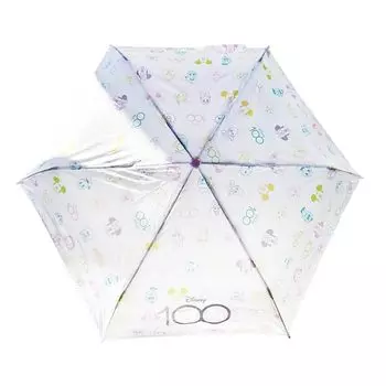 Character Disney Folding Rib Rainy Rainy Season Commuting to Case Folding Umbrella Umbrella, 100th, Hand-Open Umbrella, 53cm, Boys, Girls, Cute,