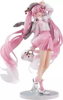 Character Vocal Series 01 Hatsune Miku Sakura Miku Cherry Blossom Viewing Coordination Scale Plastic Painted Complete Figure Ver. 1/6