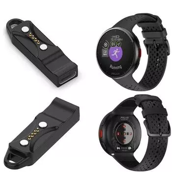 Charger Adapter Replacement 5V USB Charger Converter SmartWatch Magnetic Suction Charging for Polarignite 3