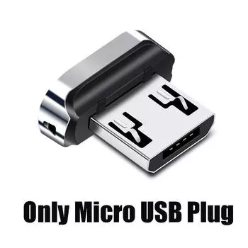 Charger Plug Adapter Magnetic Cable Connector Tips Head Dust Plug Micro USB Plug For Android AVE