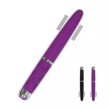 Точка зарядки Ручка для прилива Женская мастурбация Массажный вибратор Вибрация AV Дразнящая палочка Товары для взрослых Фабрика Black /Boxed