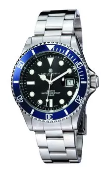 [Charles-Hubert Paris] Часы Charles Hubert, Paris 3 Hand Date 4026 Мужские Серебряные