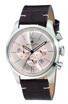 [Charles Hubert] Watch Charles Hubert, Paris Dual Time Date 3959-RG Men s Brown