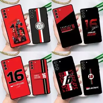 Charles Leclerc 16 F1 чехол для Samsung Galaxy S23 S22 S21 Ultra S20 FE S9 S10 Note 10 Plus Note 20 Ultra полное покрытие Galaxy S20 Plus