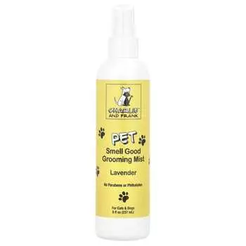 Charlie and Frank, Pet Smell Good Grooming Mist, для кошек и собак, с ароматом лаванды, 8 жидких унций (237 мл)