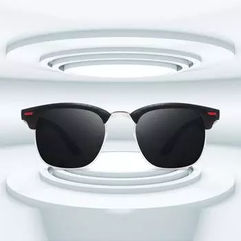 Charm Men Women Retro TR90 Legs Classic Fashion Lighter Design Sun Glasses Female Male Rivet Polarized Sunglasses