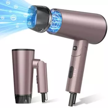 Charmelife Hair Large Air Quick 20 Высокая концентрация отрицательного статического электричества 3 уровня температуры Быстрая сушка волос Выпадение волос Перегрев Легко