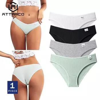 Charmleaks женское хлопковое нижнее белье женские трусики мягкие эластичные трусики высокие трусики с низкой посадкой хипстеры Cheeky S-2XL 1 шт.