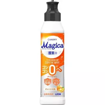 Charmy Magica Средство для мытья посуды с ферментами и ароматом апельсина 220 мл x 24 шт.