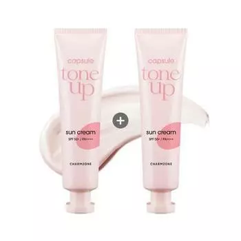 Charmzone Capsule Tone-up Sun Cream 1+1 SET (35ml+35ml)