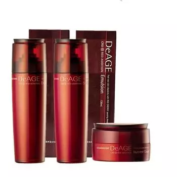 Charmzone DeAge Red-Addition (Skin + Lotion + Cream) 3 types of individual items