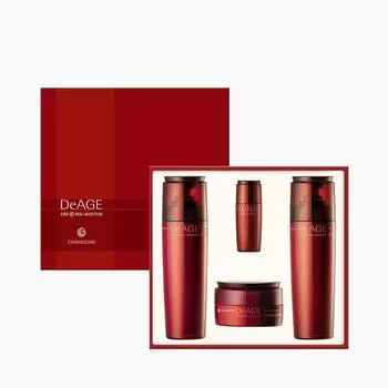 Charmzone Deage Red Edition Elasticity Basic Cosmetics Set из 3 предметов