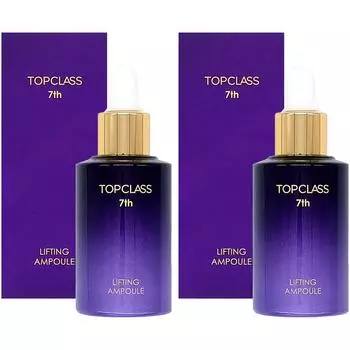 CHARMZONE Подтягивающая ампула Top Class 50 мл 1+1 Укрепляющий коллагеновый уход за упругостью кожи 7-го поколения, 2 шт.