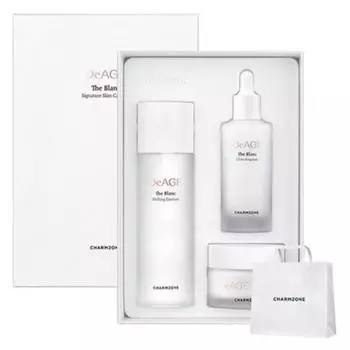 Charmzone The Age The Blanc Signature Skincare Set + Shopping Bag