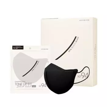 Charmzone Tone Up Fit Black Label Light KF94 Tuxedo Black 10 sheets 10 large black sheets