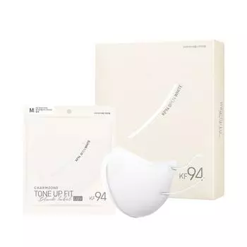CHARMZONE Tone Up FIT Black Label Light KF94 Open White 10 листов 10 large white sheets