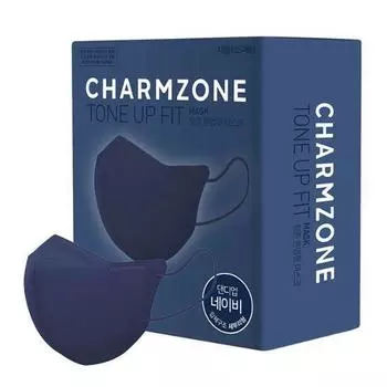 Charmzone Tone Up Fit Mask 25 sheets, 4 colors, choose 1 (large/medium/small) Gray large size 25 sheets