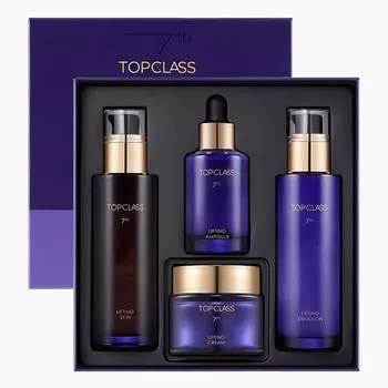 Charmzone Top Class 7-го поколения лифтинг-уход за кожей, подарочный набор из 4 предметов, 1 набор